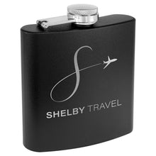 Load image into Gallery viewer, Powder Coated Laserable Stainless Steel Flask
