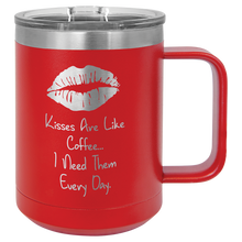 Load image into Gallery viewer, 15 oz Stainless Steel Coffee Mug
