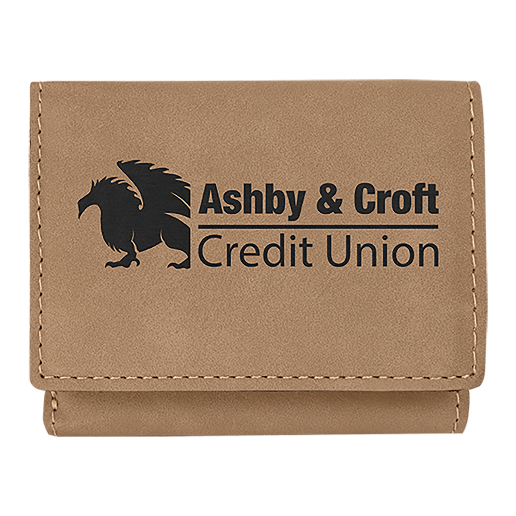 Trifold Leatherette Wallet