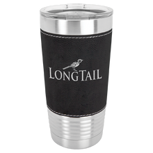 Load image into Gallery viewer, 20 oz Leatherette Grip Tumbler
