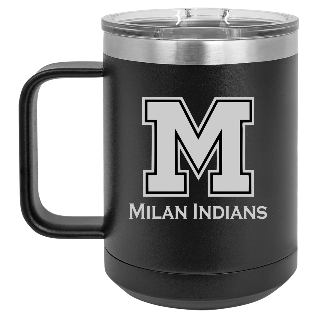 Milan 15 oz Stainless Steel Coffee Mug