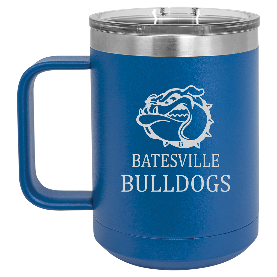 Batesville 15 oz Stainless Steel Coffee Mug
