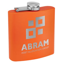 Load image into Gallery viewer, Powder Coated Laserable Stainless Steel Flask

