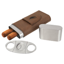 Load image into Gallery viewer, Cigar Case with Cutter
