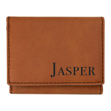 Load image into Gallery viewer, Trifold Leatherette Wallet
