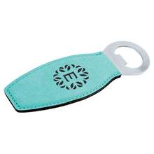 Load image into Gallery viewer, Laserable Leatherette Bottle Opener with Magnet

