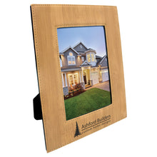 Load image into Gallery viewer, Bamboo Laserable Leatherette Photo Frame
