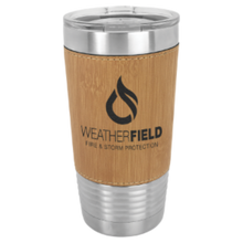 Load image into Gallery viewer, 20 oz Leatherette Grip Tumbler
