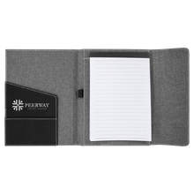 Load image into Gallery viewer, Laserable Leatherette Portfolio w/Notepad
